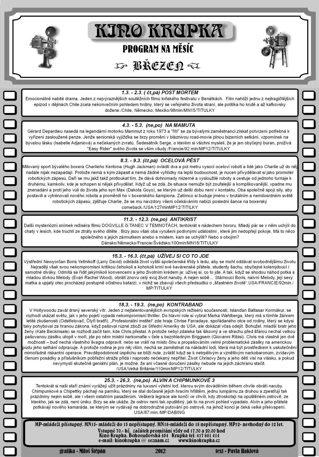 Program  březen 2012