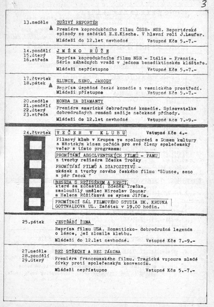 003 Kalendář Listopad 88 
