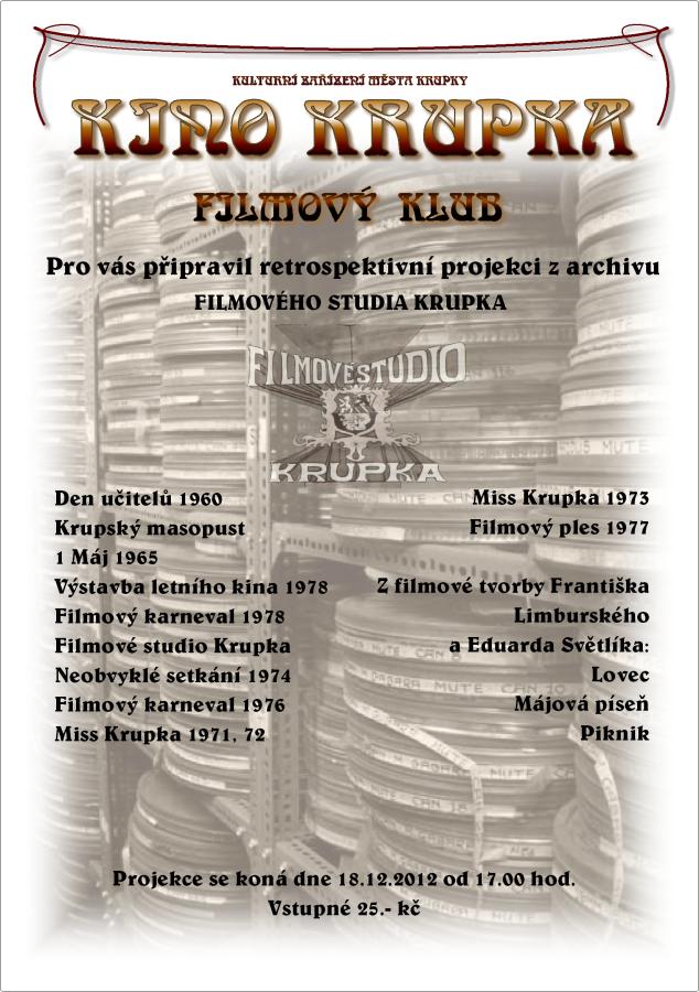 Filmový klub prosinec